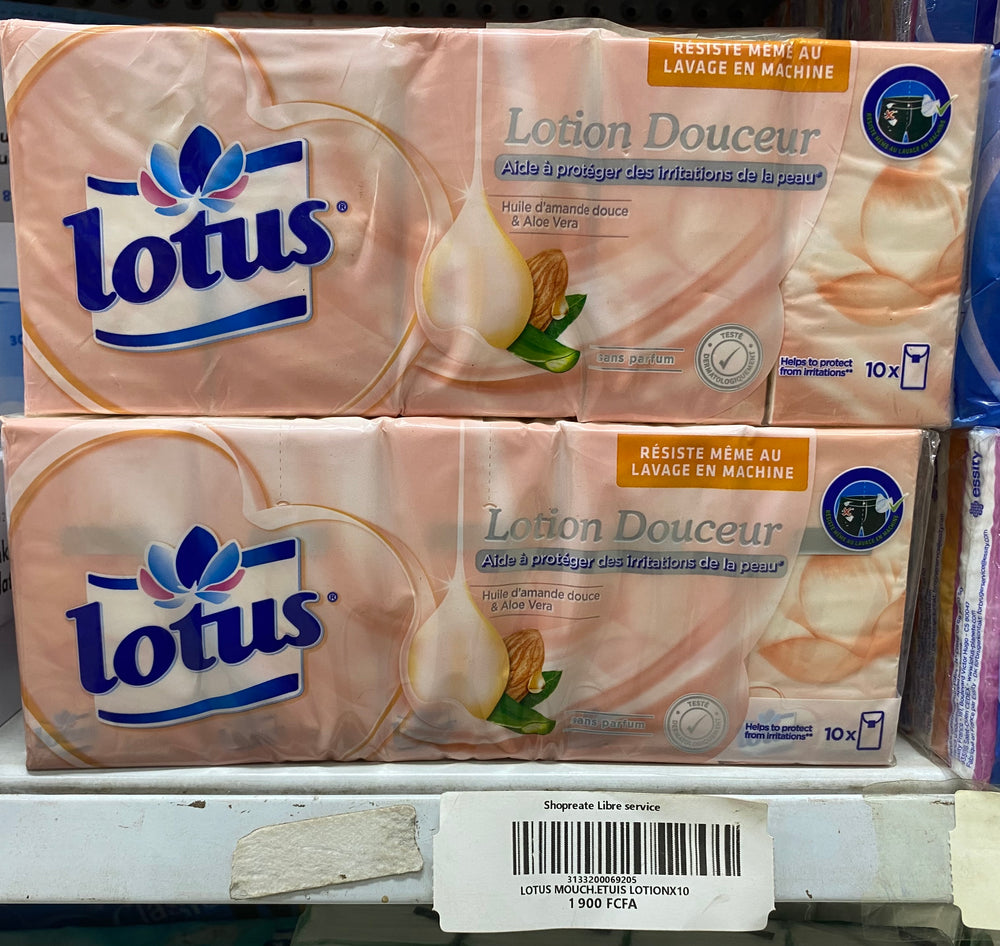 Lotus Mouch Etuis Lotion x10