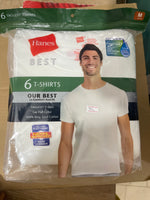 
              Hanes Best 6 T-Shirts size XL
            