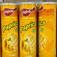 PEKE POTATO CHIPS POMME DE TERRE PAPRICA 160G