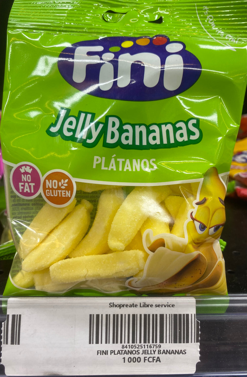 FINI PLATANOS JELLY BANANAS