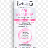 Evoluderm Eau Micelaire Peaux Sèches et Sensibles 500 ML