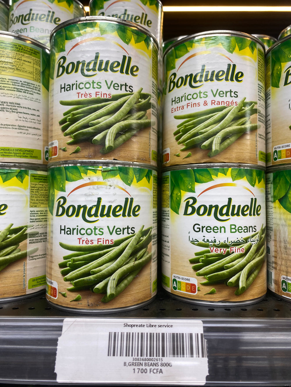 B,Green BEANS 800G