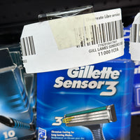 GILLETTE LAMES SENSOR3 X8