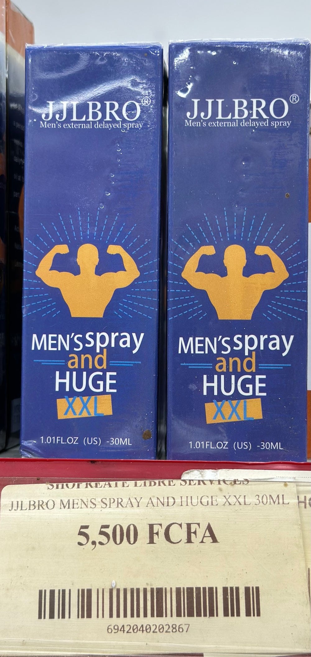JJLBRO MENS SPRAY AND HUGE XXL 30ML