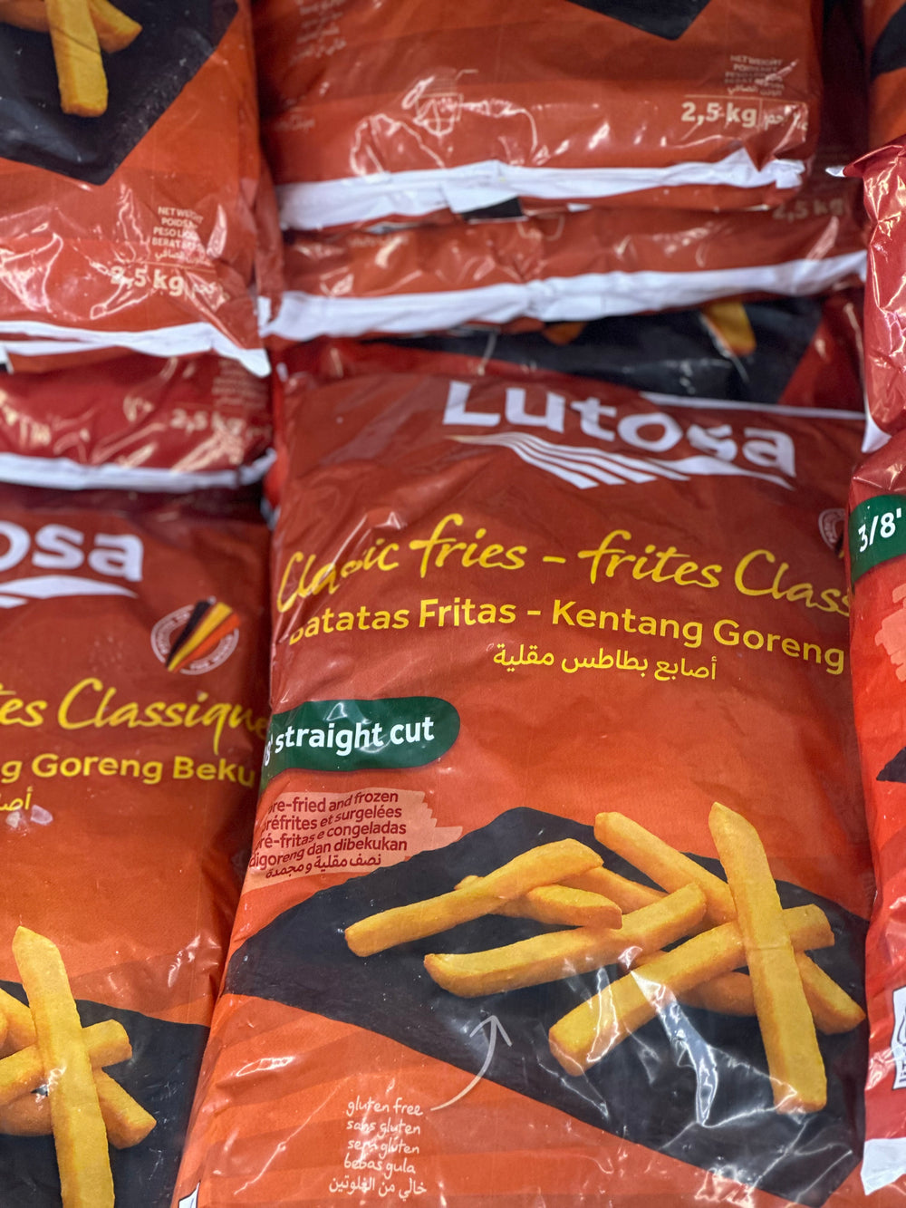 LUTOSA FRITES BATATA CLASSIC 2.5KG