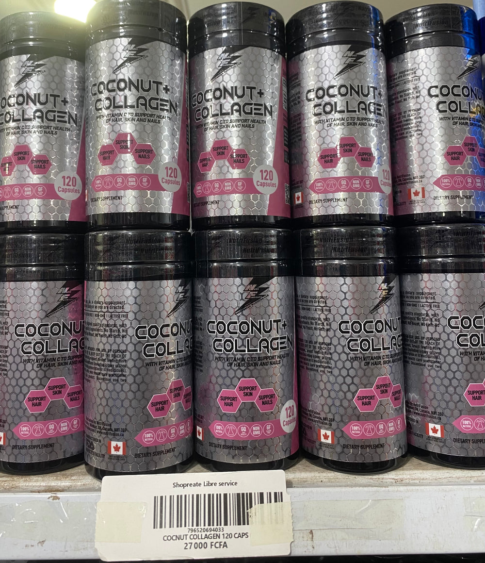 Coconut +Collagen 120 Caps