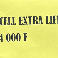DURACELL EXTRA LIFE AAA6