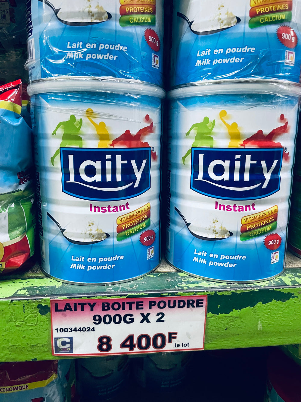Laity boite en poudre 900gx2