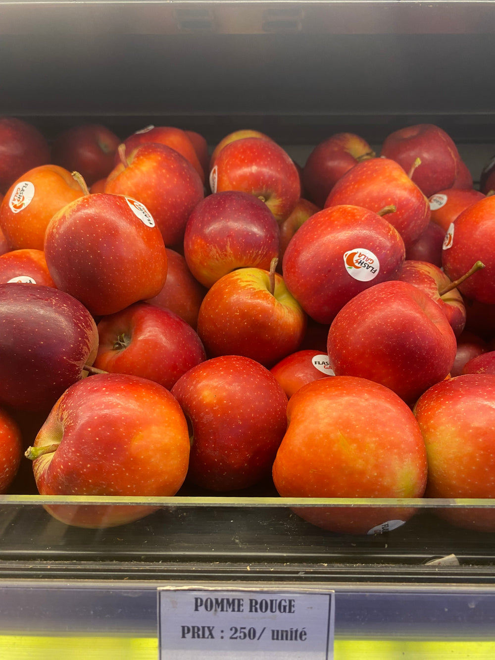 Pomme rouge Unité