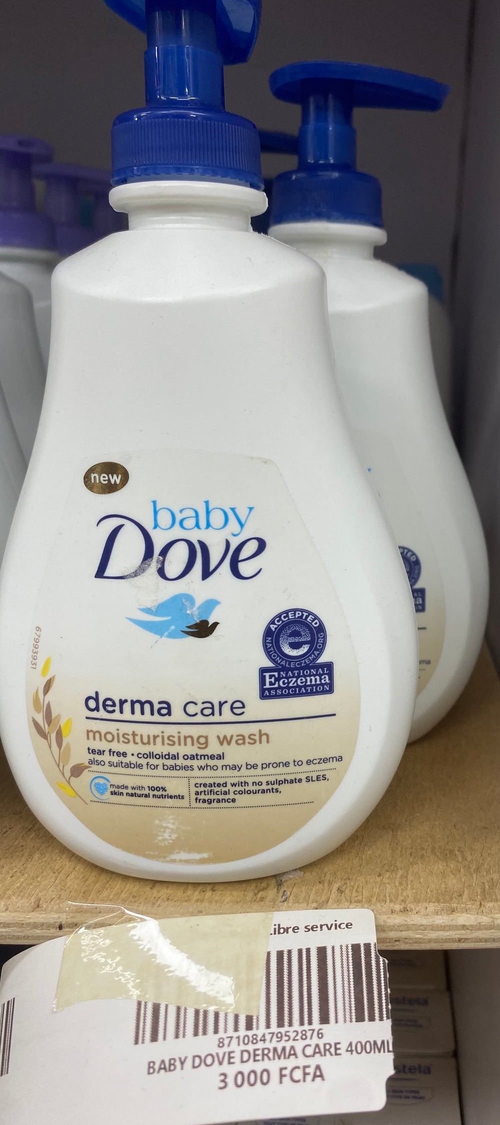 Baby Dove Derma Care 400Ml