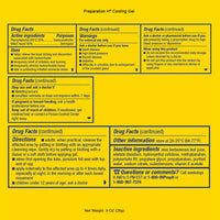 Preparation H Cooling Gel for Hemorrhoid Relief With Vitamin E and Aloe, 0.9 Oz./ 26g