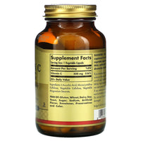 
              Solgar, Vitamine C 500 Mg, 100 Gélules Végétales 05/2027
            