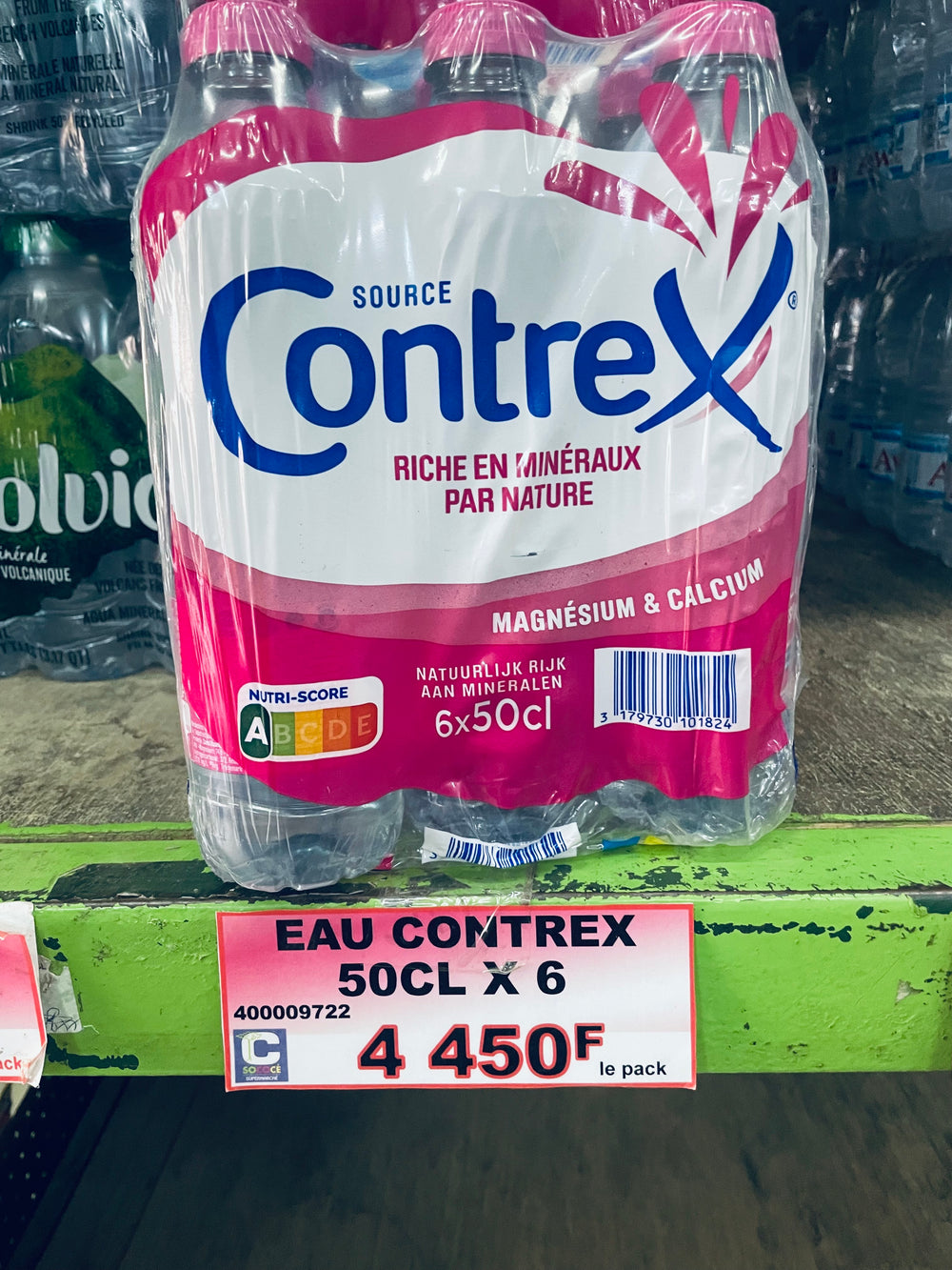Eau contrex 50cl x 6