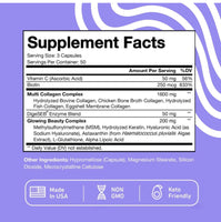 
              Vital Vitamins Multi Collagen Plus - Biotin, Hyaluronic Acid, Vitamin C - Collagen for Women & Men - Hair Growth Support Supplement - Skin, Nails Beauty Complex - 150 Pills
            