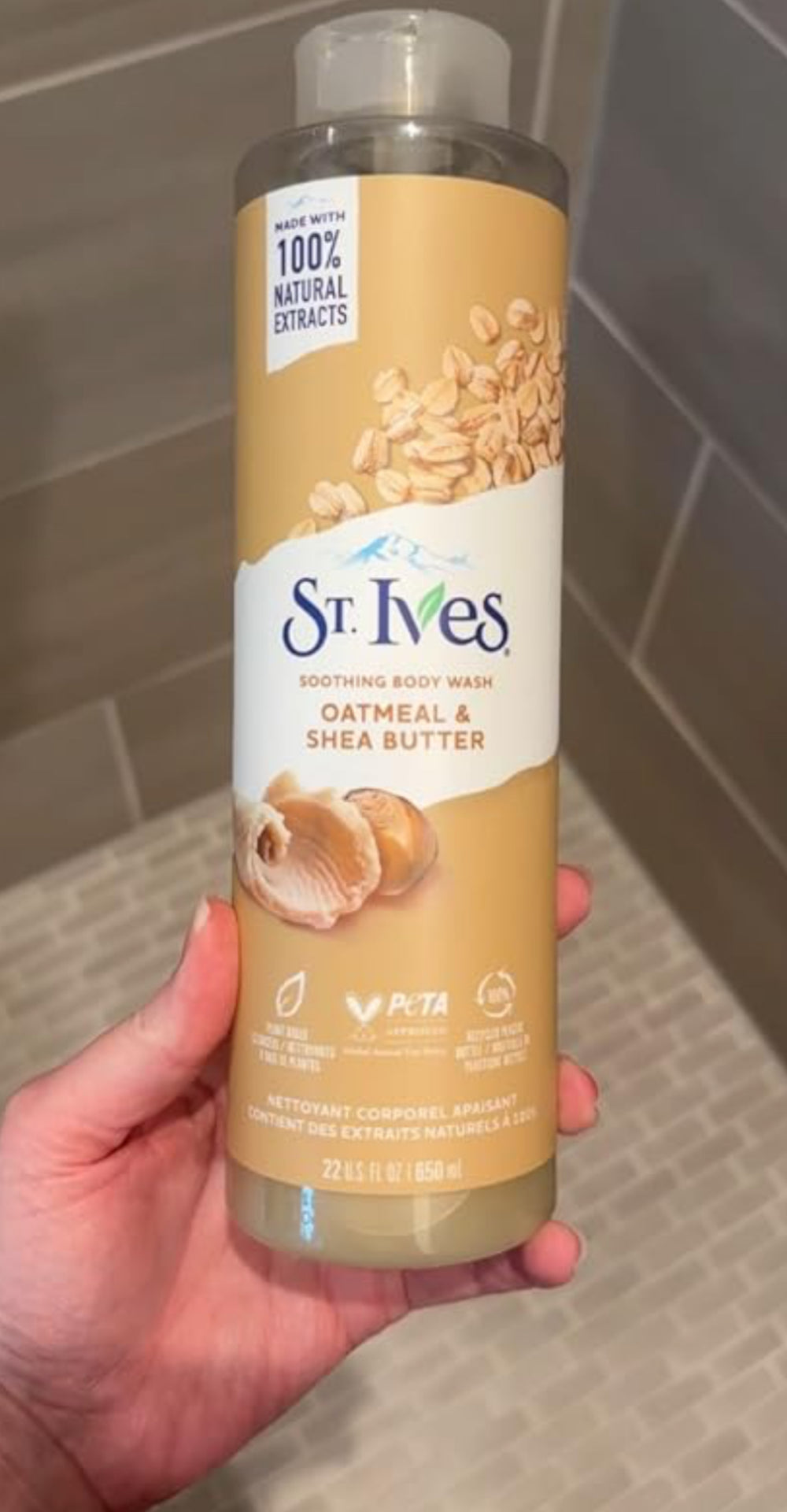 St. Ives Soothing Body Wash. Oatleal & Shea Butter
