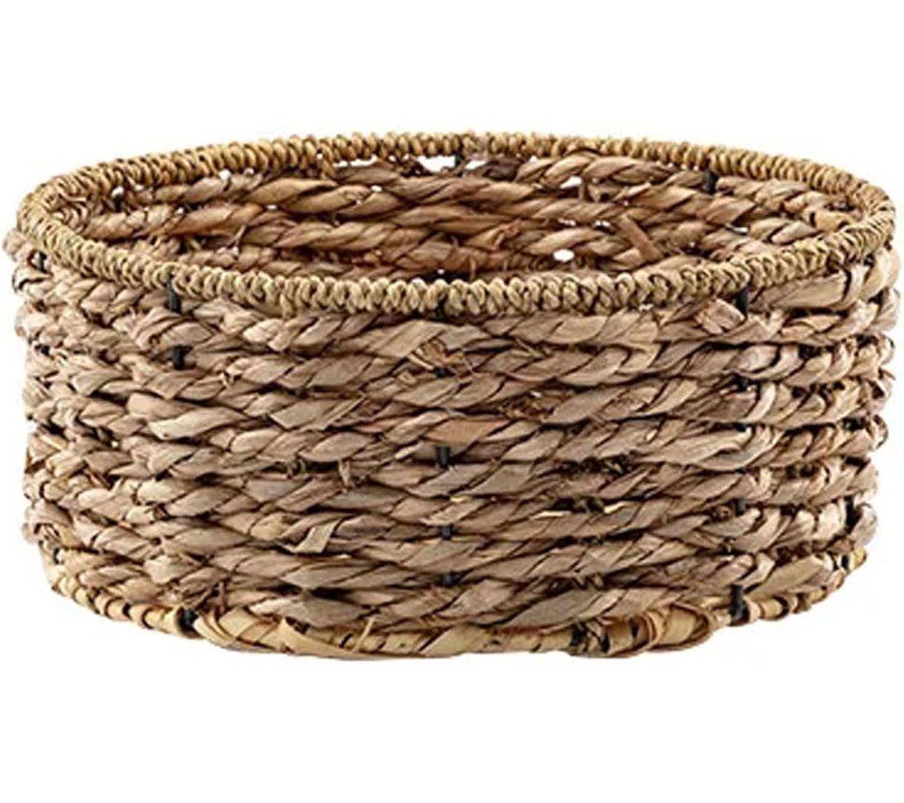 Large round woven basket