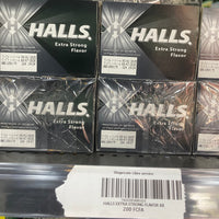 HALLS EXTRA STRONG FLAVOR X8