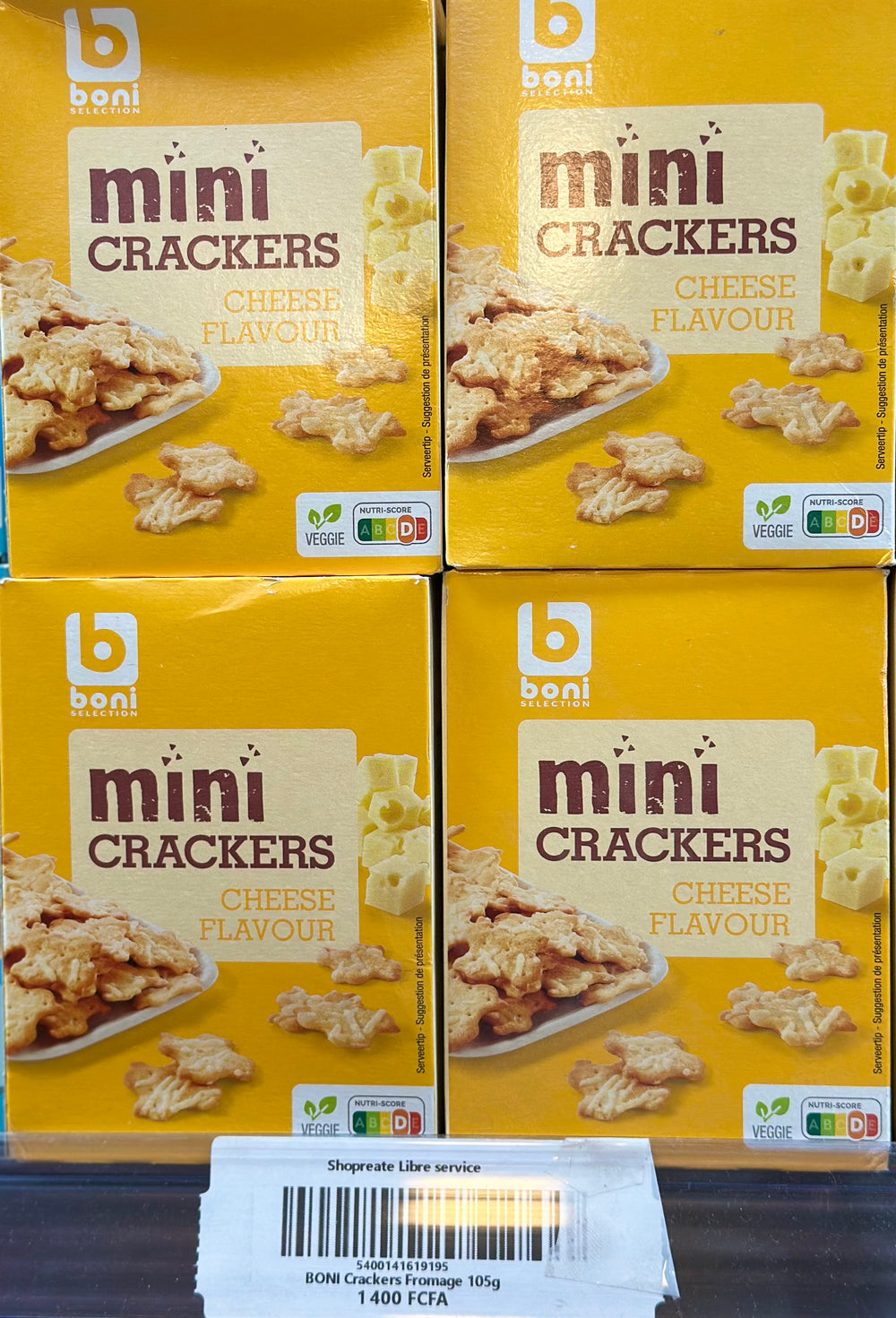 BONI Crackers Fromage 105g