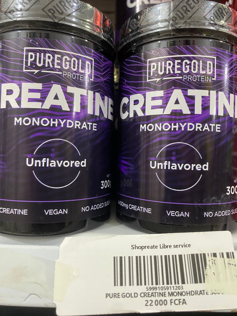 Pure Gold Creatine Monohydrate 300g