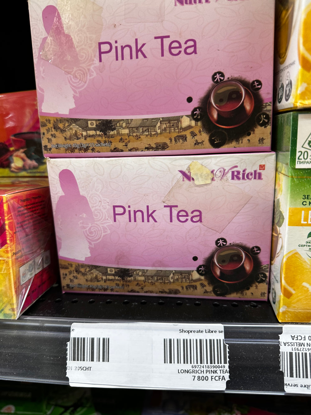 LONGRICH PINK TEA
