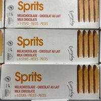 Everyday Sprits chocolat 9pc 250g
