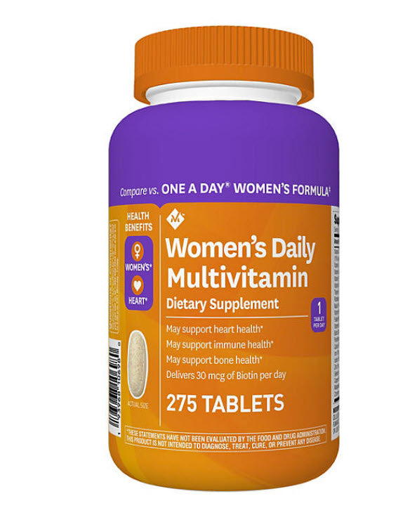 Member's Mark Women's Daily Multivitamin Tablets (275 ct.)