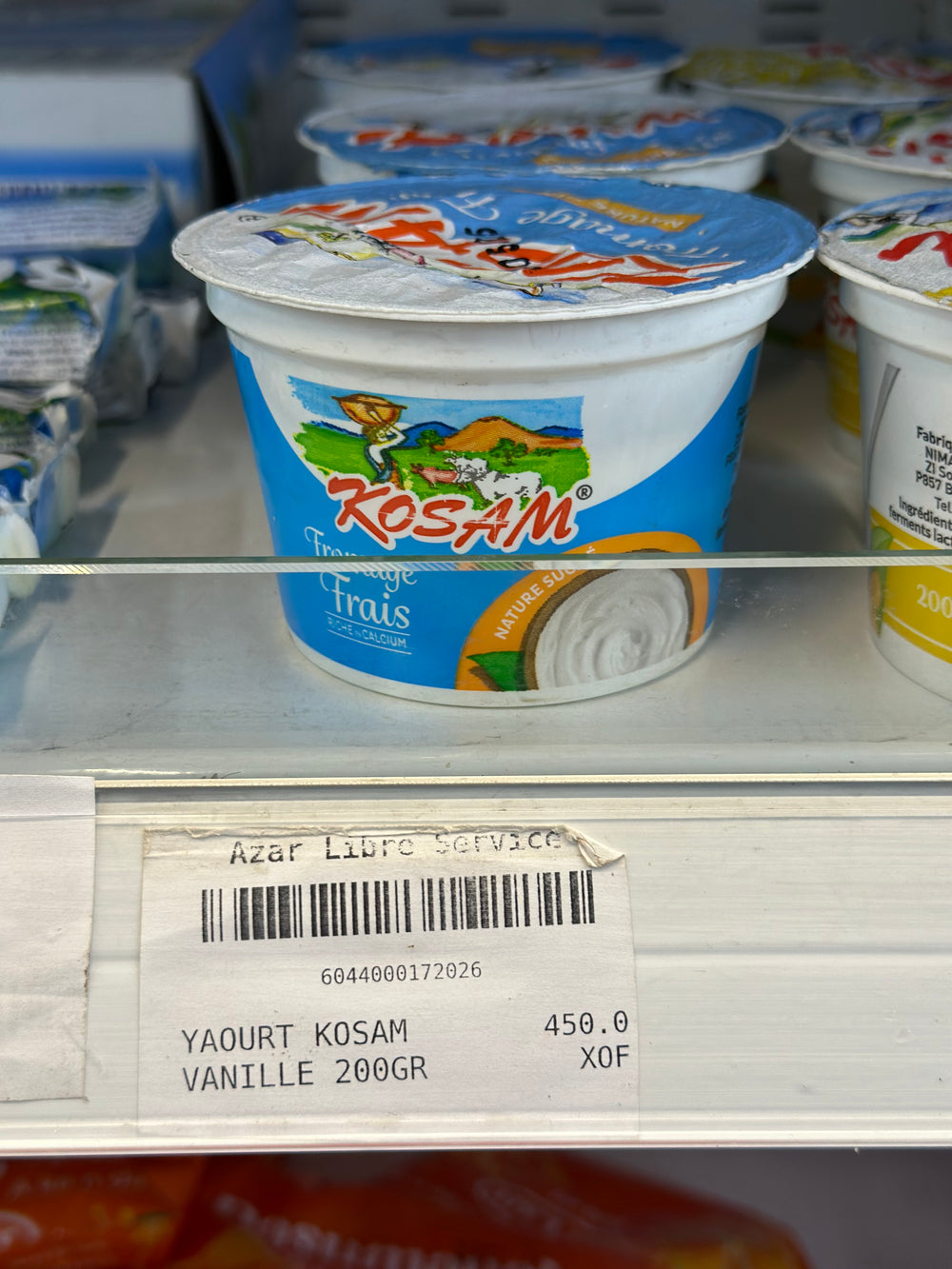 YAOURT KOSAM FROMAGE FRAIS 200G