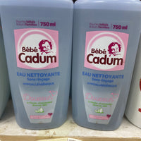 Cadum Bébé Eau Nettoyante 750Ml
