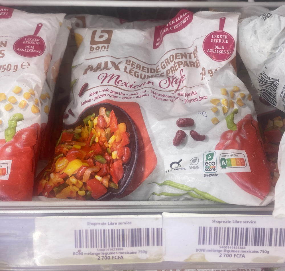 Boni Mélange légumes mexicains 750g