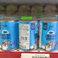 BONI CABILLAUD SARDINES X6 400G
