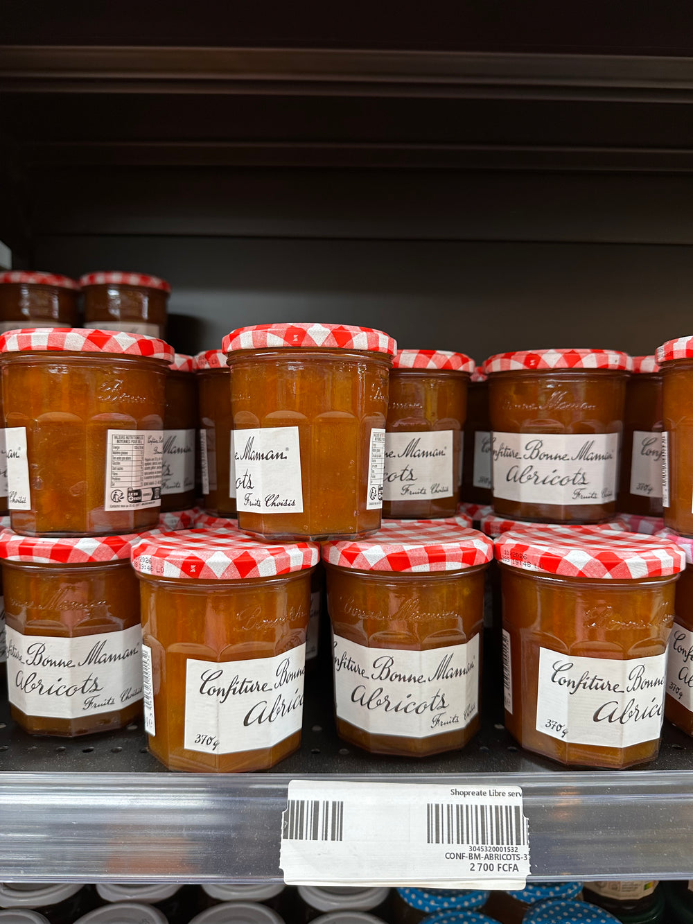 Confiture bonne maman pêches 370g