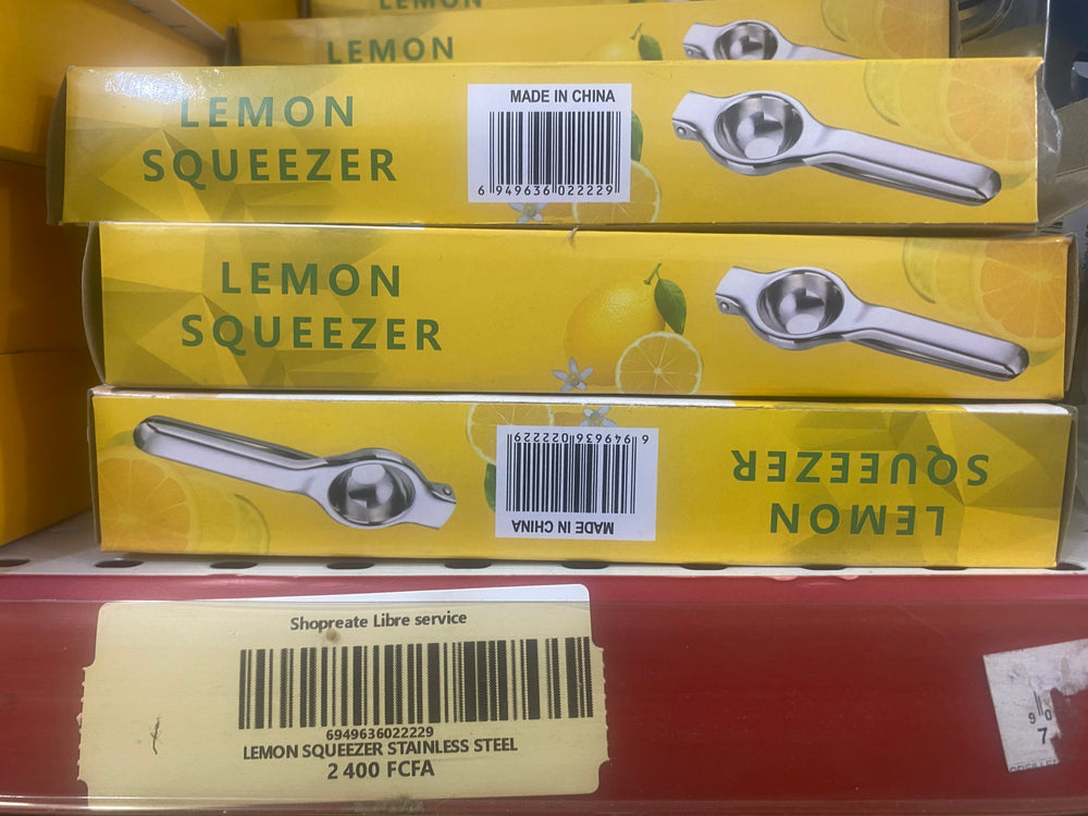 Lemon squeezer stainless steel