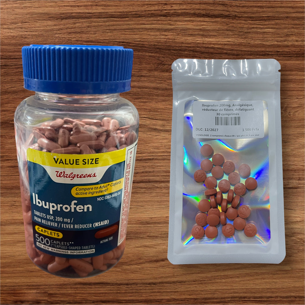 Pointe Noire * Ibuprofène 200 mg, analgésique 30CT DLC: MARS26