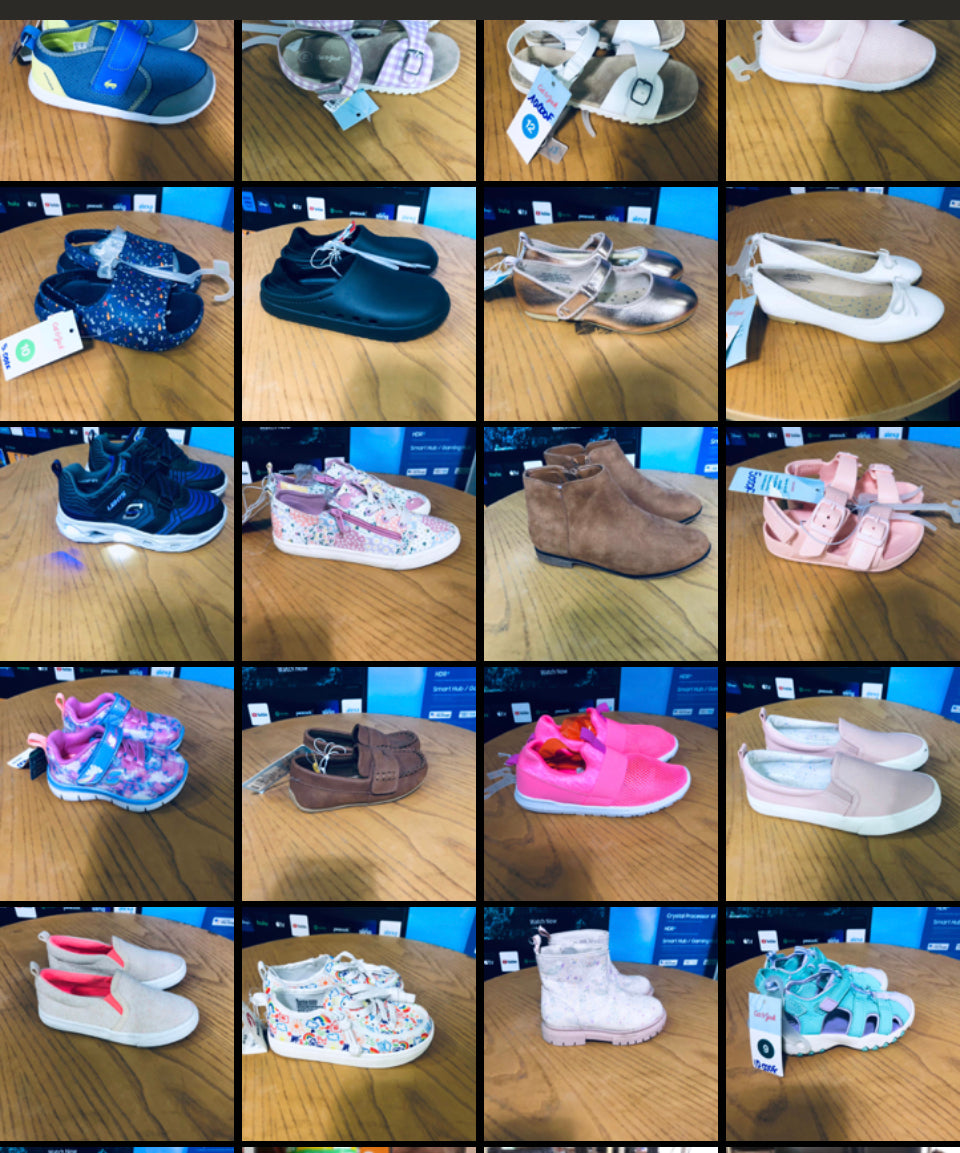 Cat & Jack Flat Shoes for Girls (Lot de 8,000 Fcfa )MCI