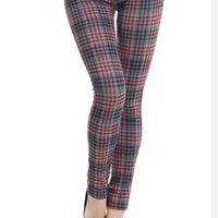 Jeggings à carreaux tendance Taille S (3-5)