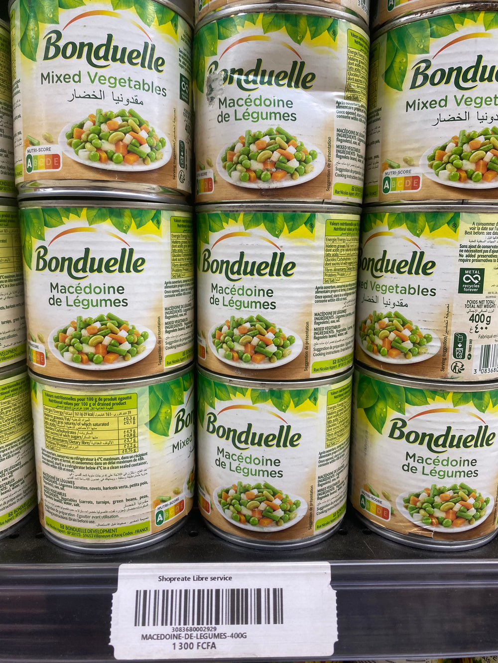 MACÉDOINE-DE-LEGUMES-400G