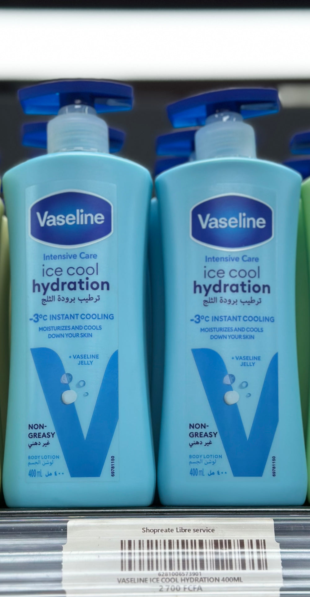 VASELINE ICE COOL HYDRATION 400ML