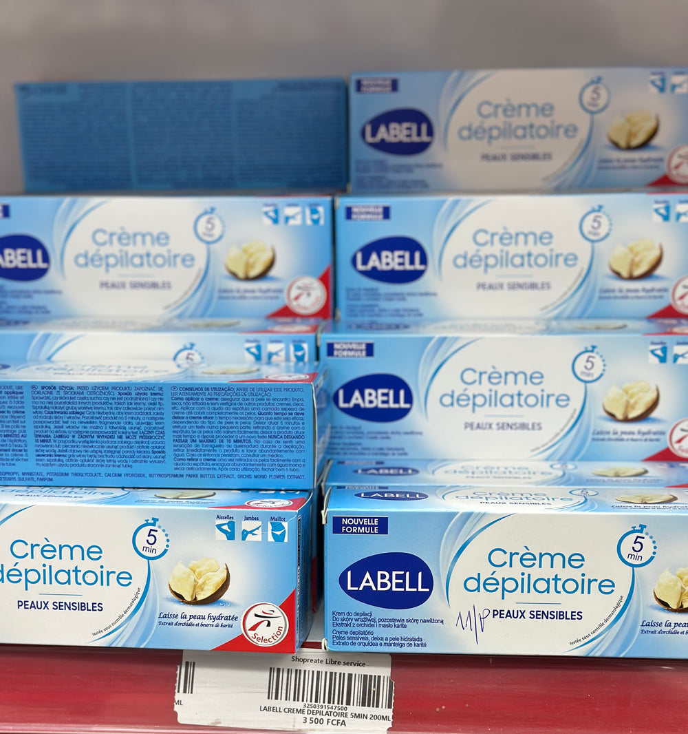 LABELL CRÈME DÉPILATOIRE PEAUX SENSIBLE 200ML