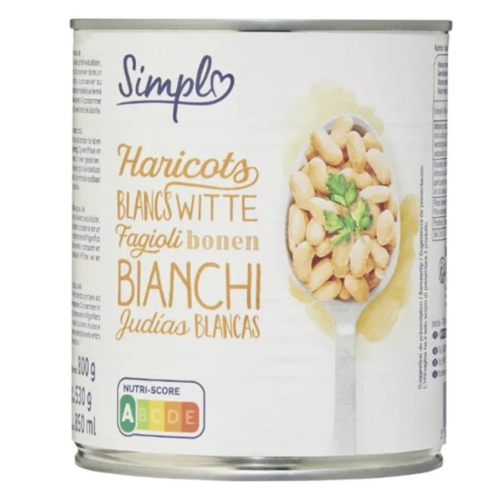 Haricots blancs SIMPL DLC: 07/2027