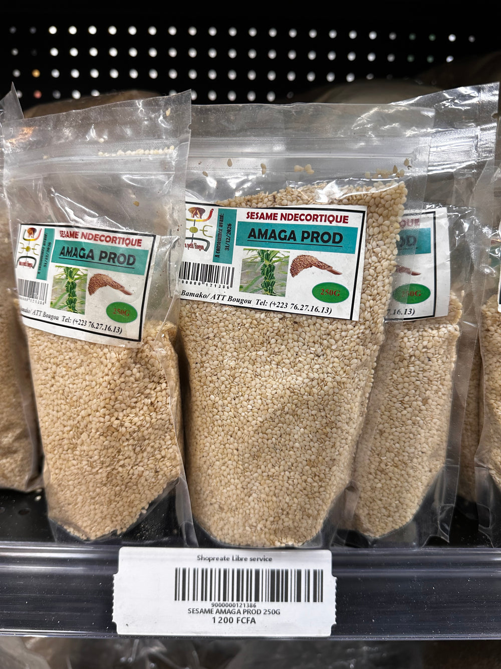 SESAME NDECORTIQUE AMAGA PROD 250G