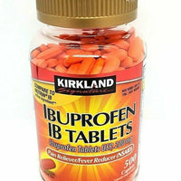 Ibuprofen IB Kirkland, 200 mg., 500 Caplets/ DLC: Oct24