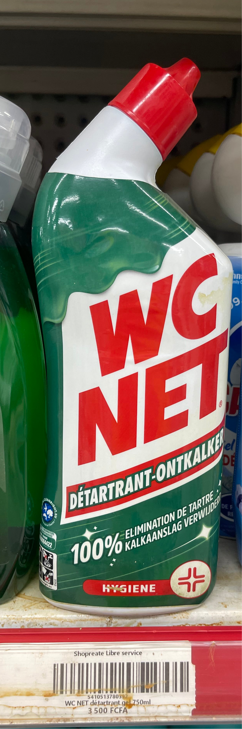 WC Net Detartant Gel 750 ml
