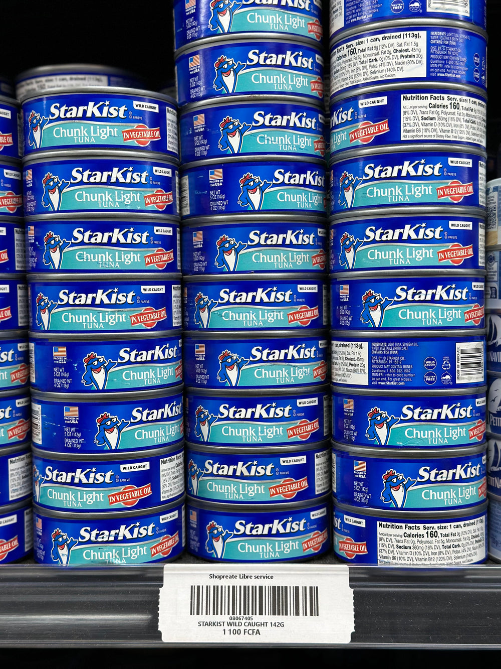 STARKIST CHUNK LIGHT TUNA 142G