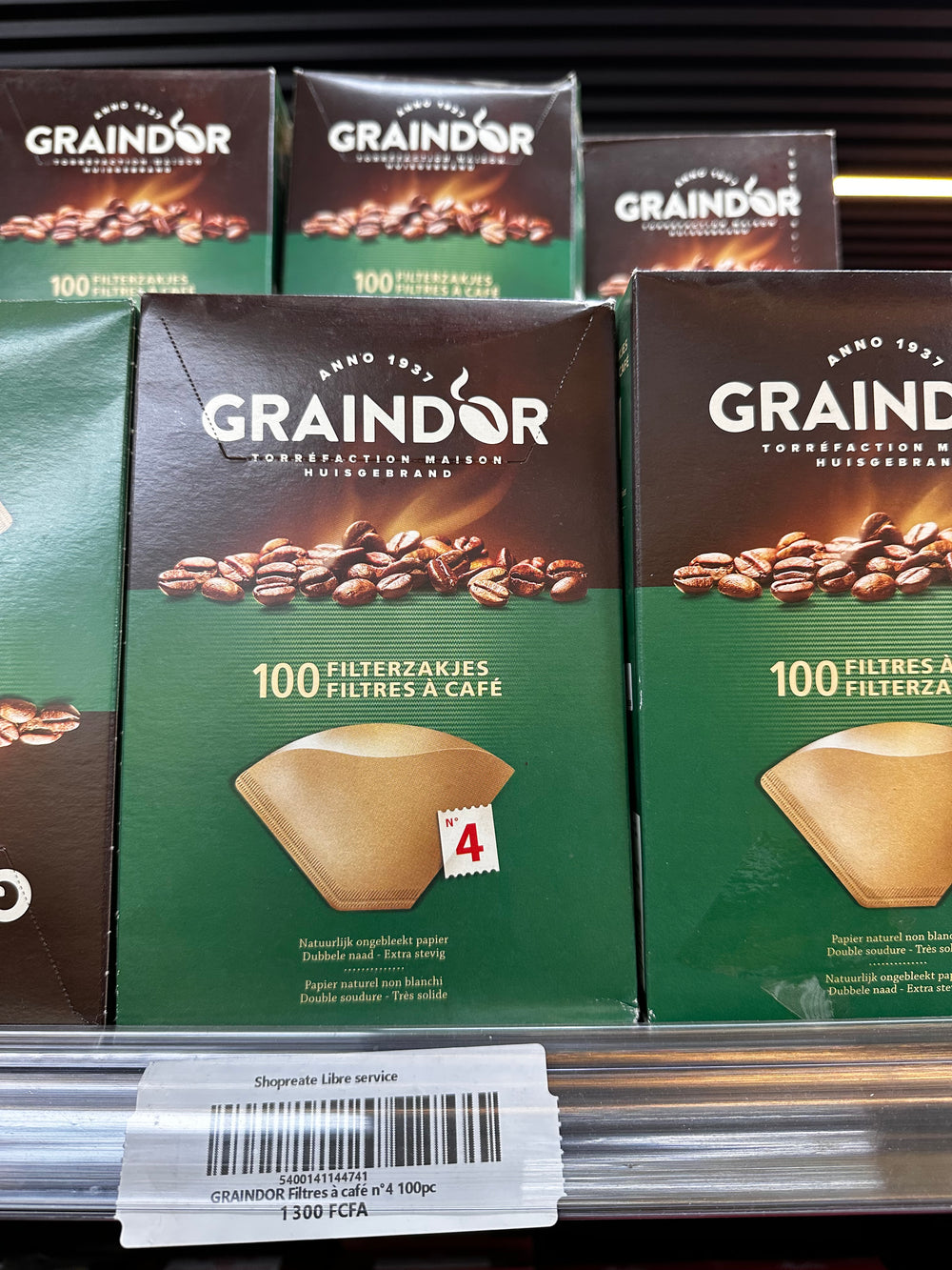 GRAINDOR Filtres à café n°4 100pc