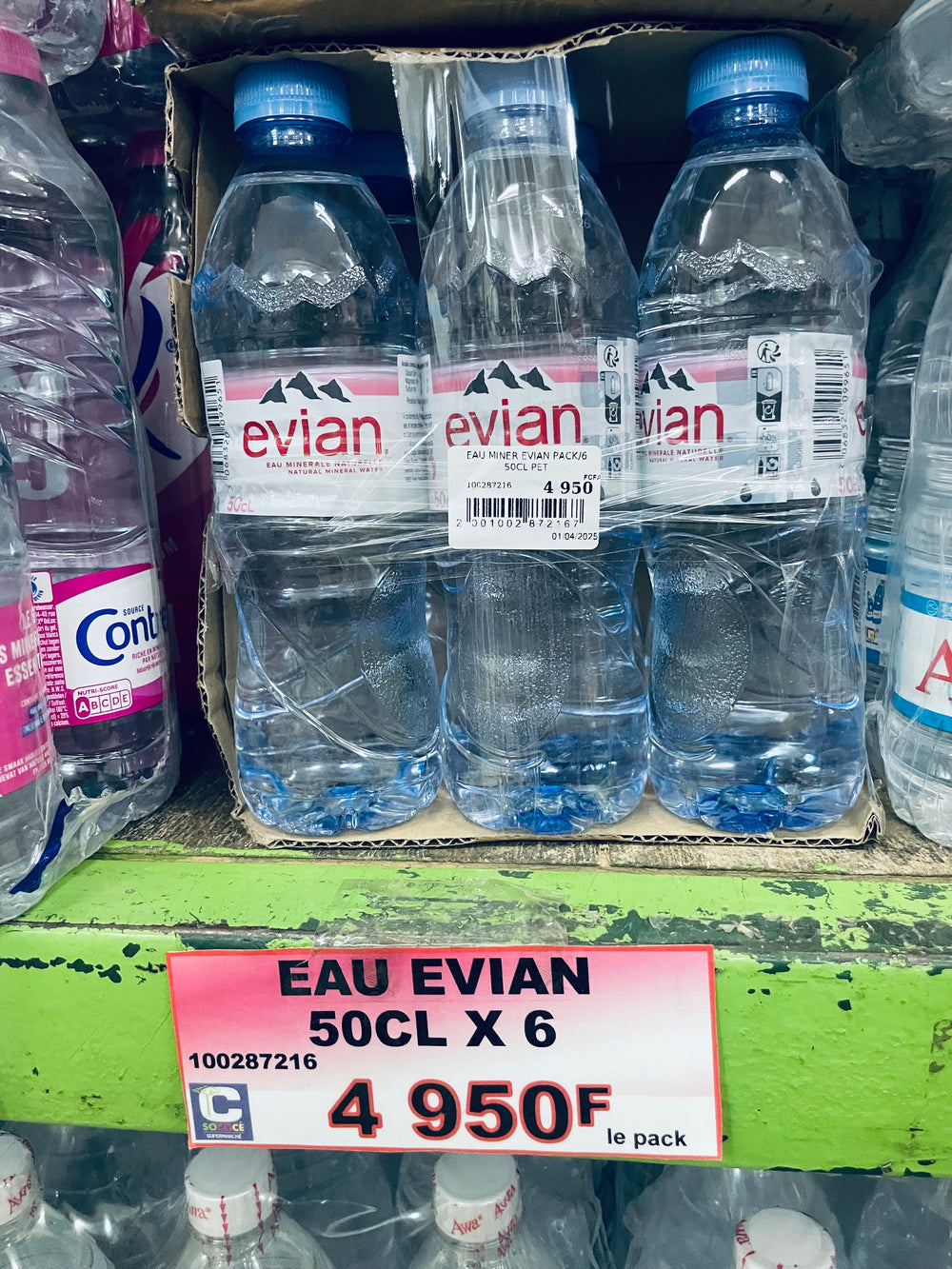 Eau Evian 50cLx6