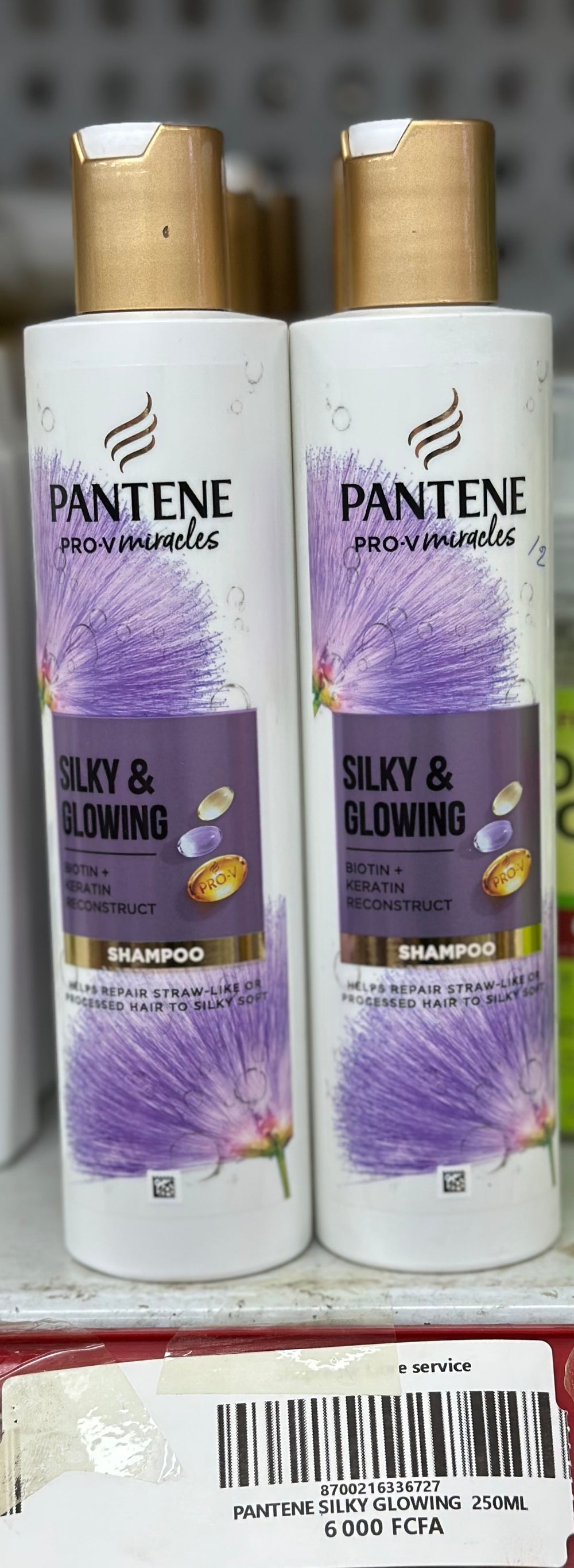 PANTENE SILKY & GLOWING 250ML