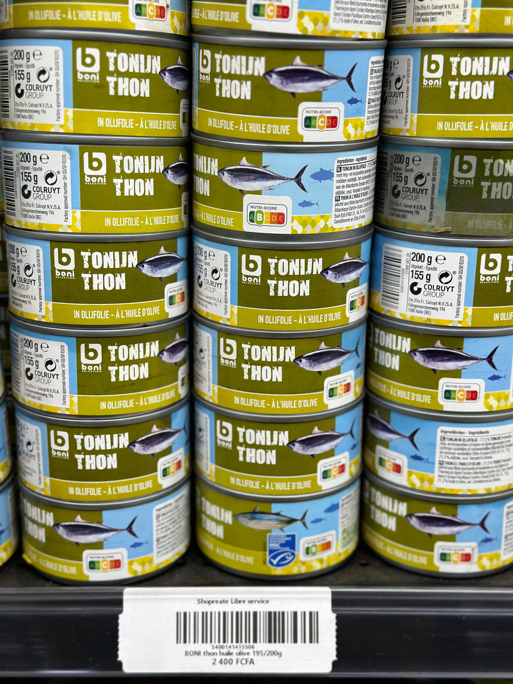 BONi thon huile d’olive 195/200g