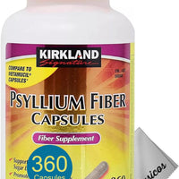 Kirkland Signature Psyllium Fiber, 360 Capsules 02/2028