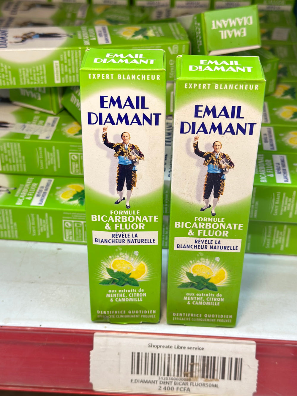 EMAIL DIAMANT BICARBONATE ET FLUOR 50ML