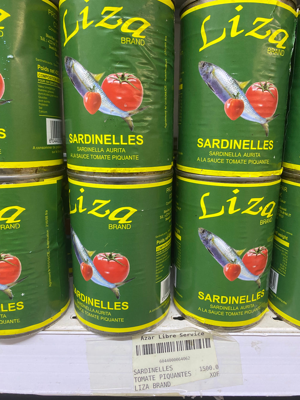 Sardinelles Tomate Piquantes Liza